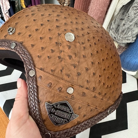 Vintage 3/4 Half Shell Adult Helmet - Picture 11 of 12